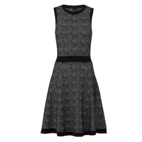 Kate Spade - NWT Mod Plaid Knee Length Sweater Dress Sz M - Picture 12 of 12